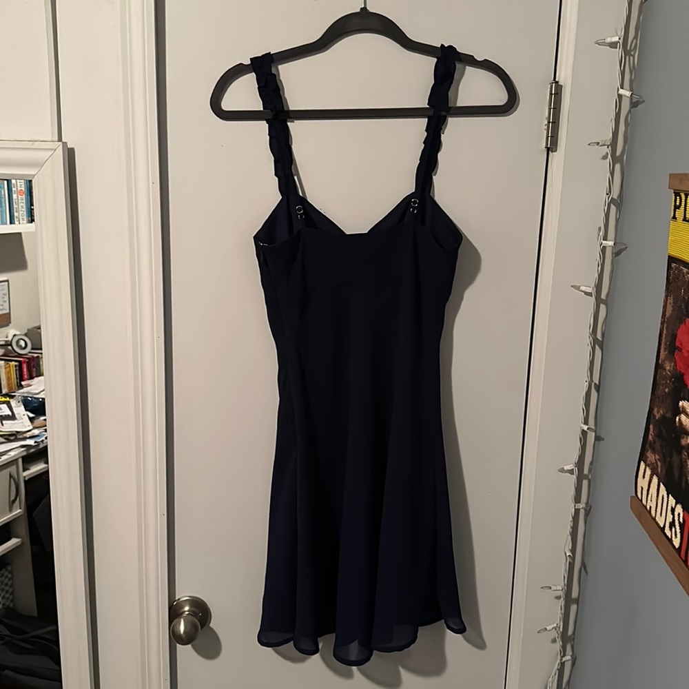Urban Outfitters Johnson Ruffle Mini Slip Dress